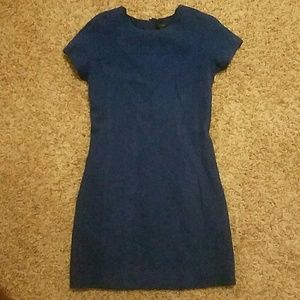 Blue Jcrew work dress
